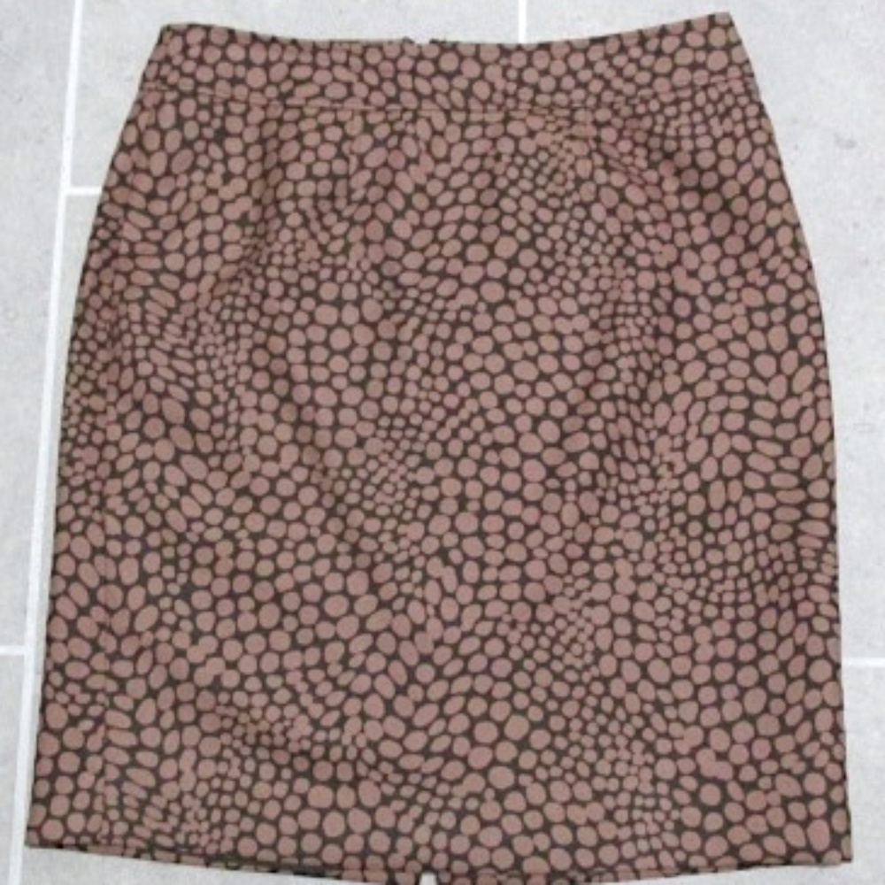 Ann Taylor LOFT Silk/Cotton Blend Pencil Skirt, Size 6